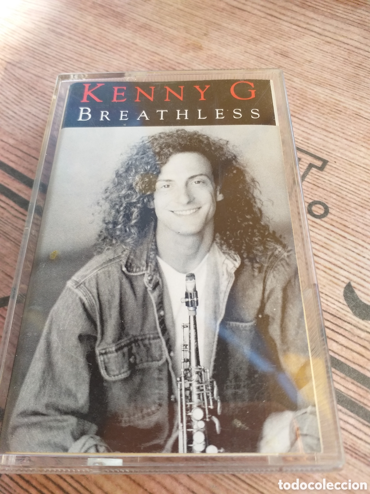 Old Cassettes: Casete-KENNY G. BREATHLESS