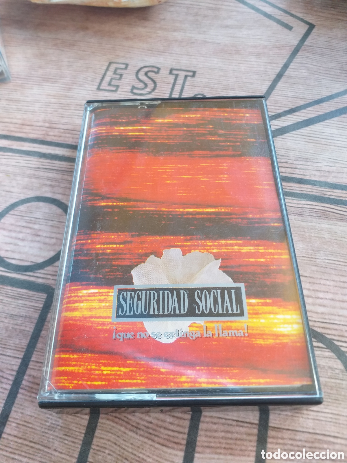 Old Cassettes: Casete-SEGURIDAD SOCIAL. &iexcl;QUE NO SE EXTINGA LA LLAMA!