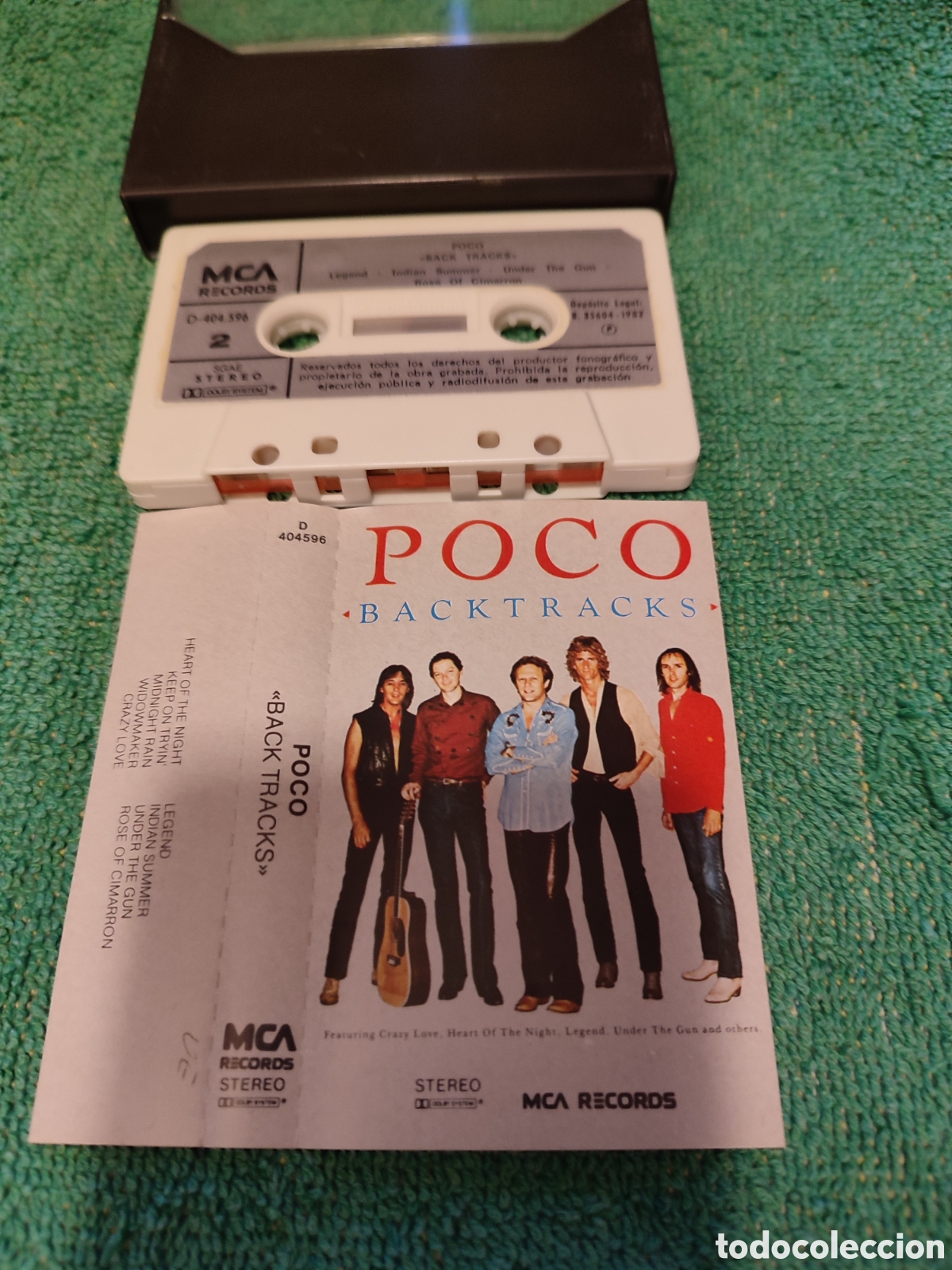 Casetes antiguos: Poco - Back Tracks casettes - Foto 3