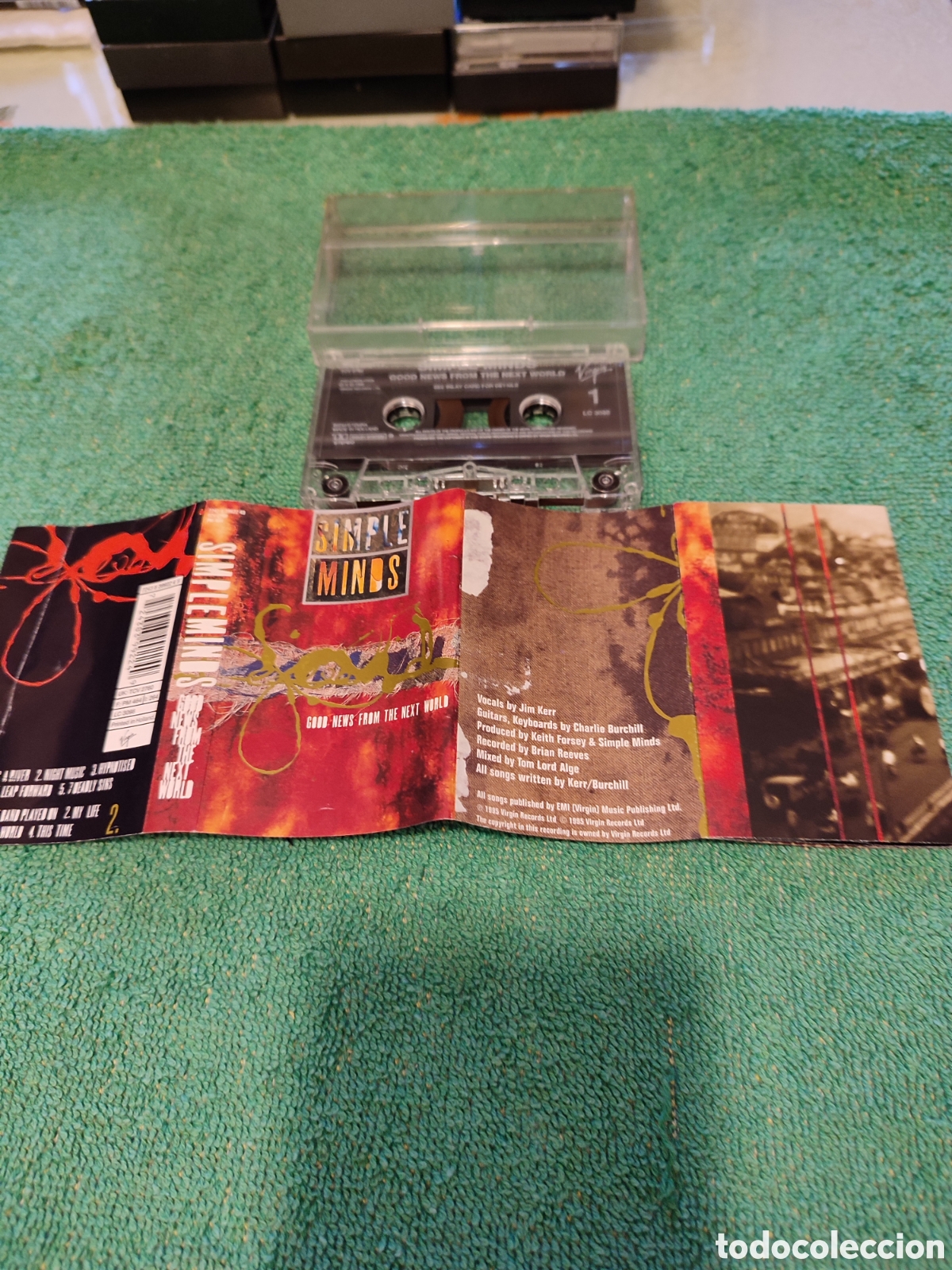 Casetes antiguos: Simple Minds - Good New from the Next world - Foto 3