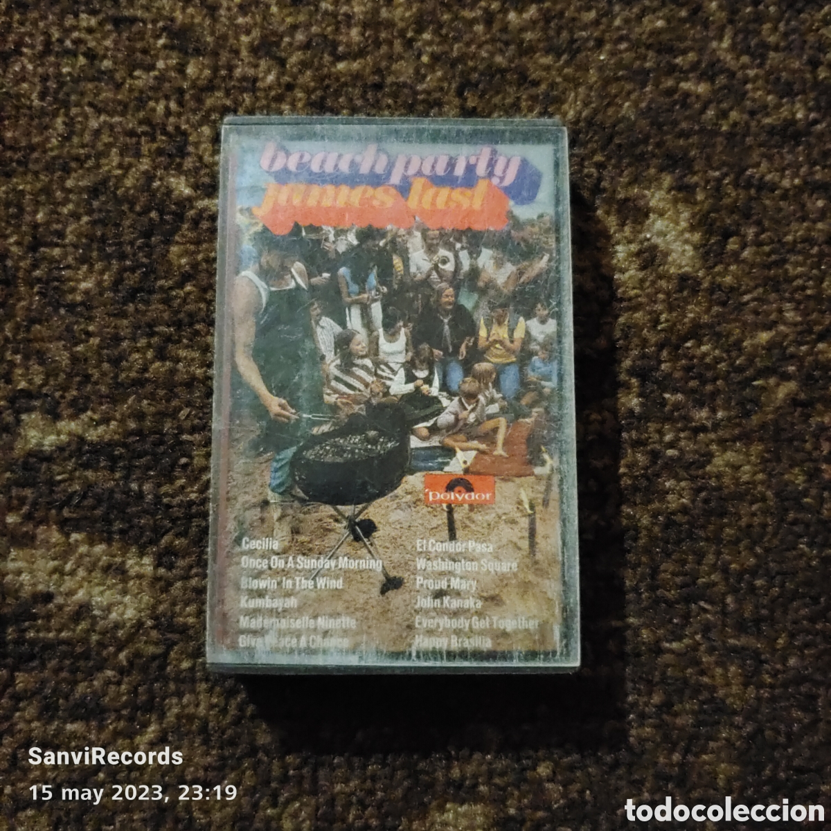 Casetes antiguos: CASETE: BEACH PARTY, JAMES LAST - Foto 1