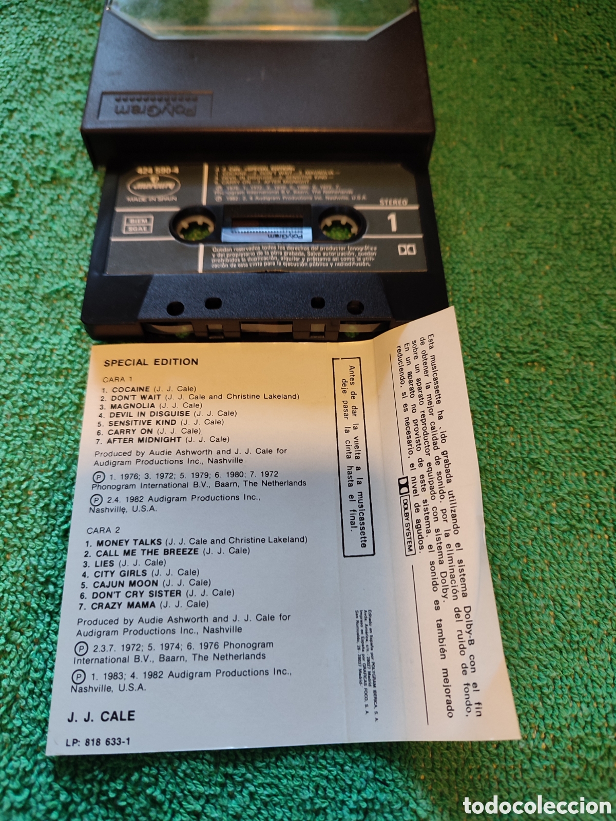 Casetes antiguos: J.J. Cale - Special edition - Foto 4