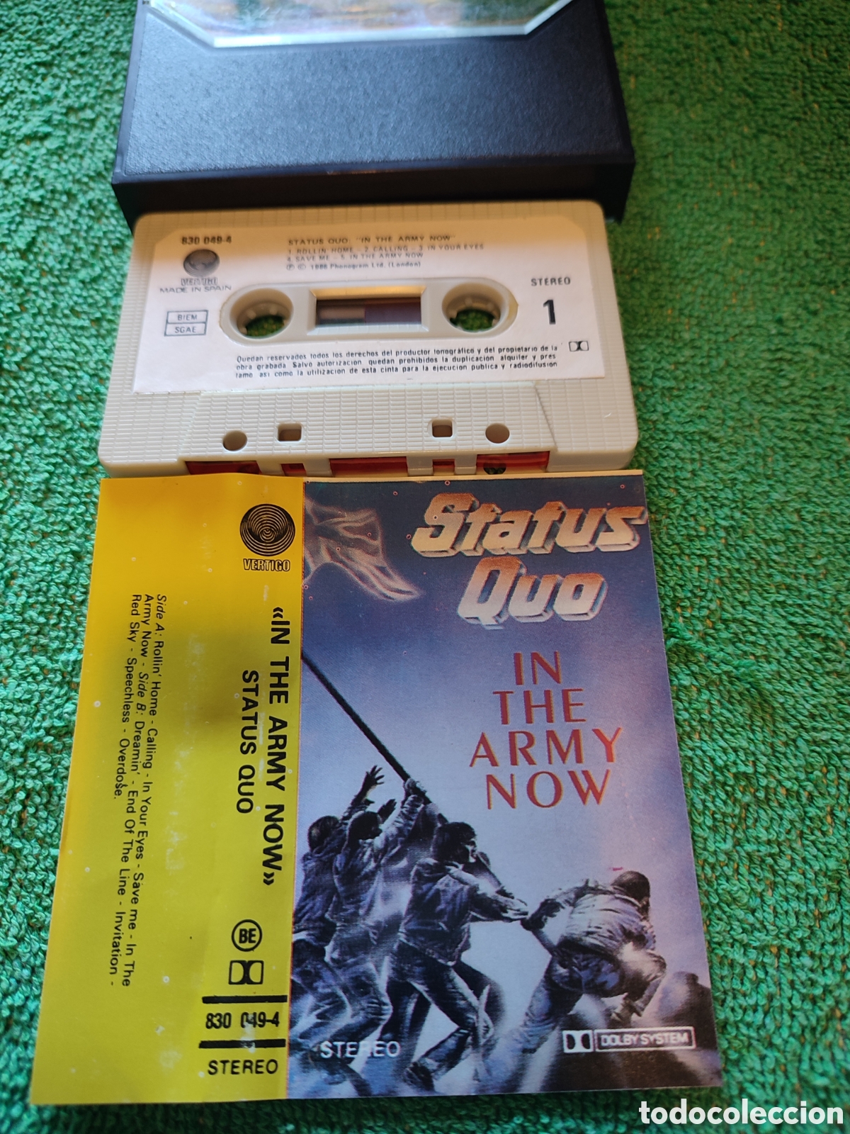 Casetes antiguos: Status Quo - In The army now - Foto 3