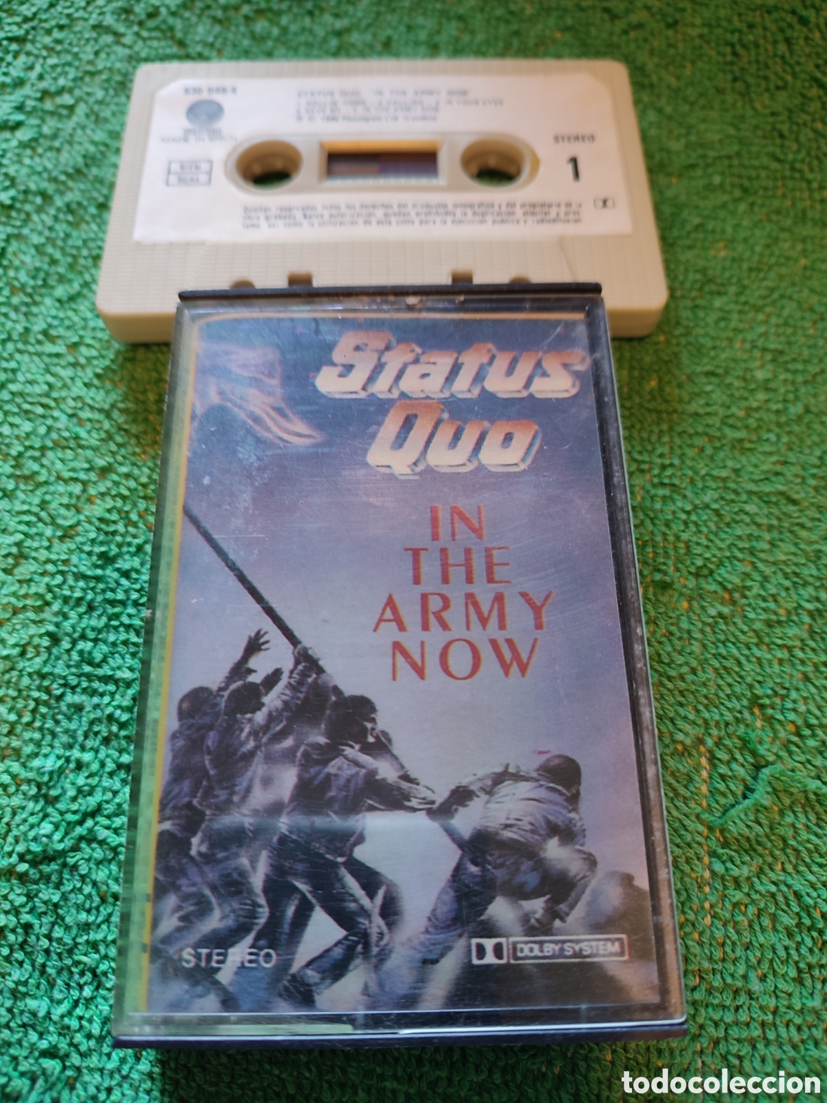 Casetes antiguos: Status Quo - In The army now - Foto 1