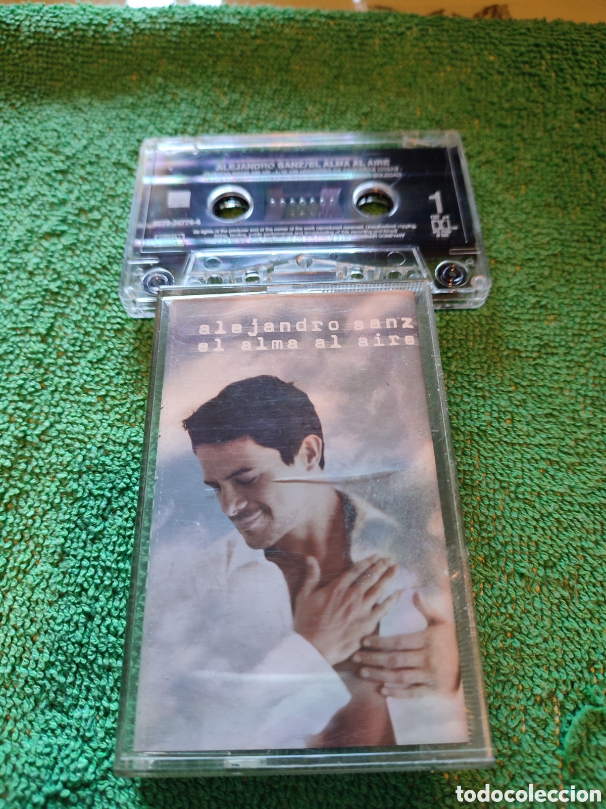 Casetes antiguos: Alejandro Sanz - El alma al aire - Foto 1