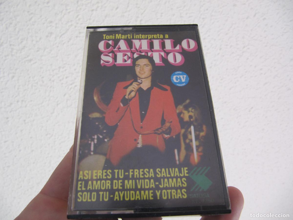 Casetes antiguos: EXITOS DE CAMILO SESTO-TONI MARTI INTERPRETA A CAMILO SESTO-RARO