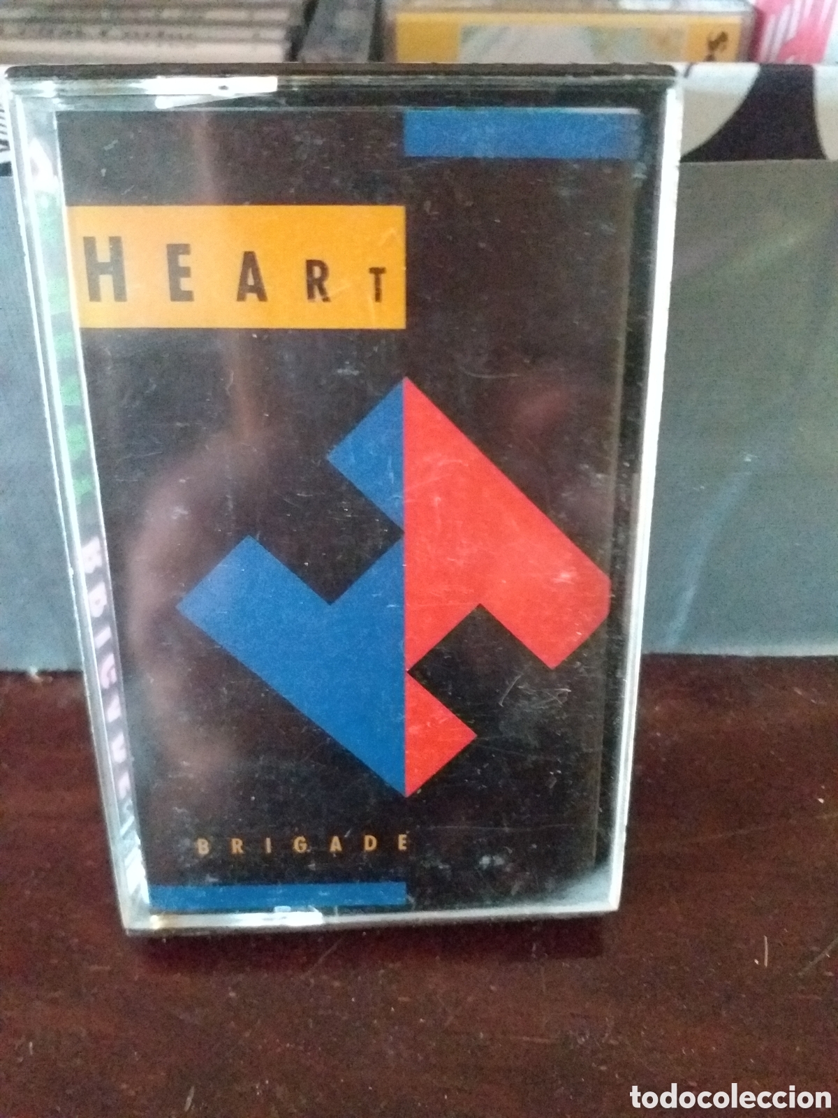 Casetes antiguos: Casete-HEART . BRIGADE - Foto 1