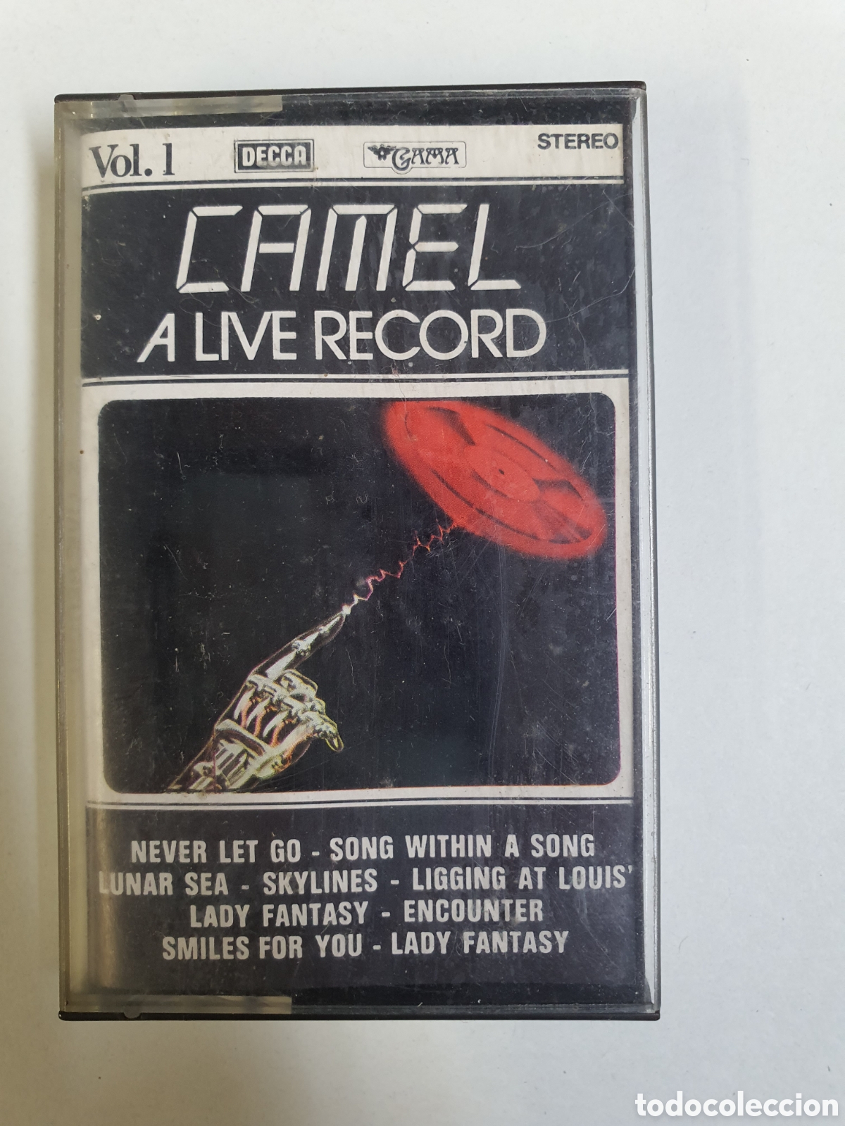Casetes antiguos: Casete camel a live record - Foto 1