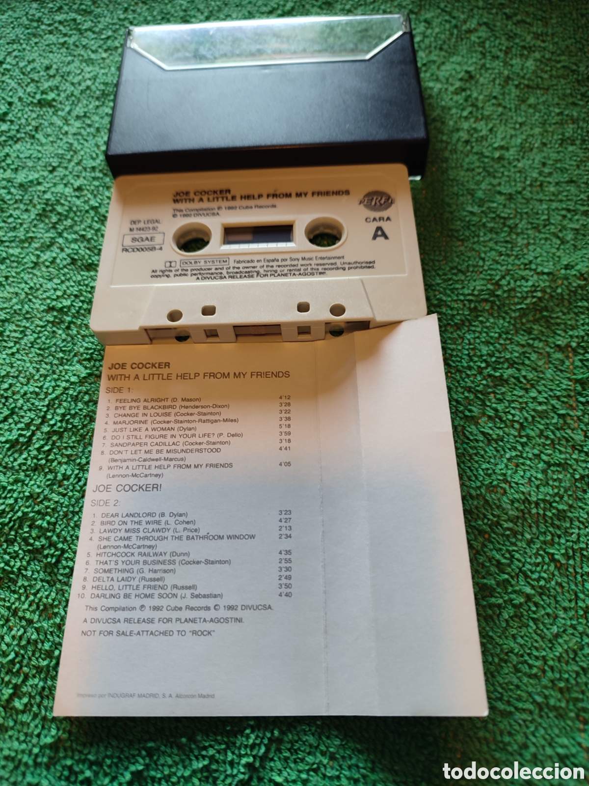 Casetes antiguos: Joe Cocker - Same+ With a little help... - Foto 4
