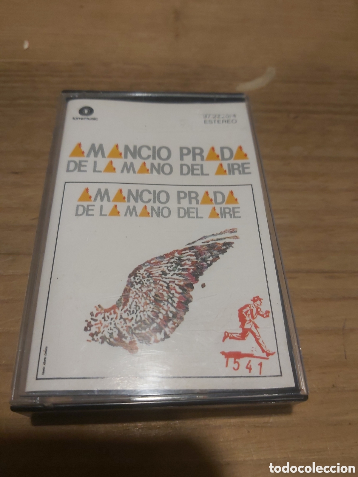 Cassette antiche: Cassette Amancio Prada de la mano del aire 1984 fonomusic
