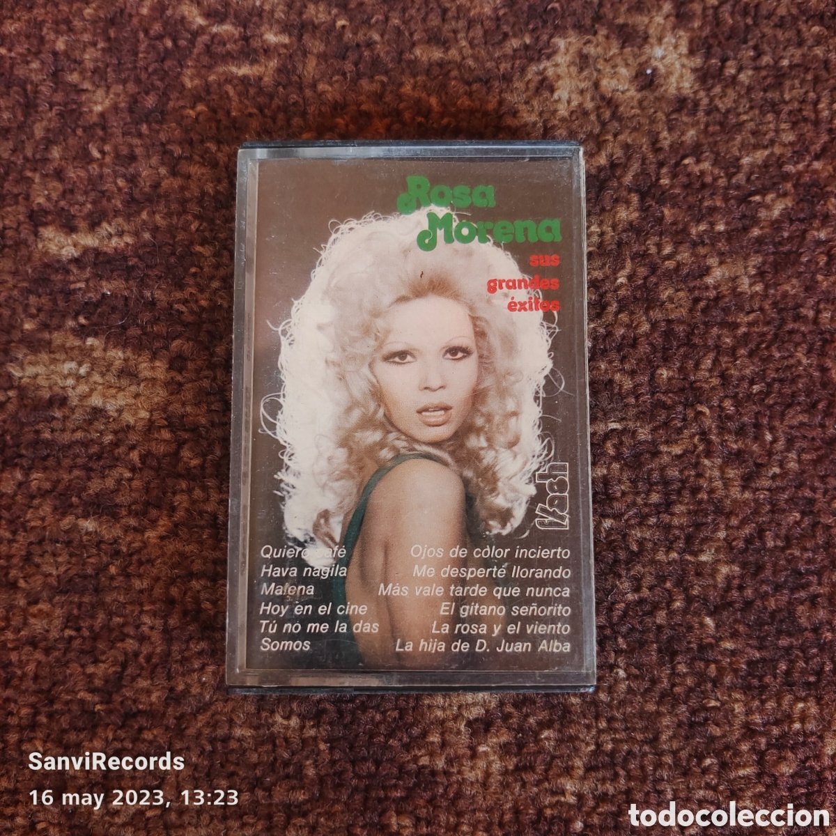 Casetes antiguos: CASETE: ROSA MORENA, SUS GRANDES EXITOS - Foto 1