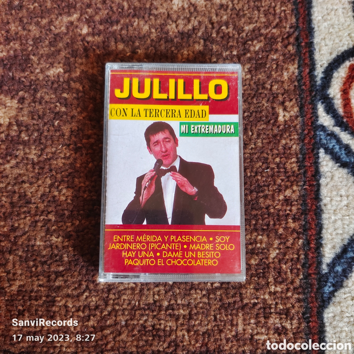 Cassette antiche: CASETE: JULILLO, CON LA TERCERA EDAD, MI EXTREMADURA