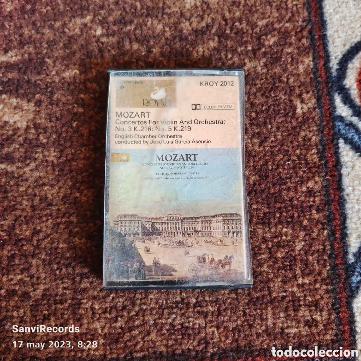 Casetes antiguos: CASETE: MOZART - Foto 1