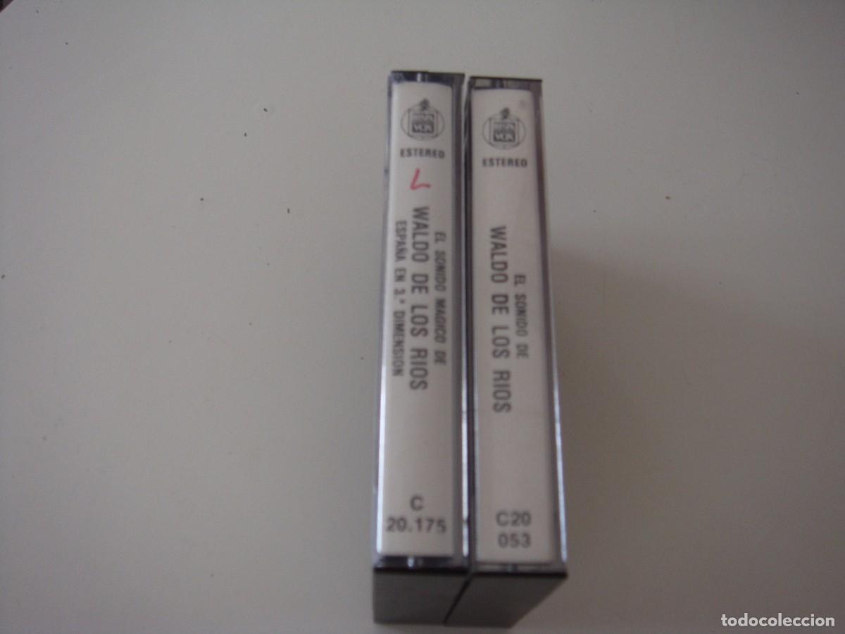 Casetes antiguos: WALDO DE LOS RIOS 2 CSSETES - Foto 2