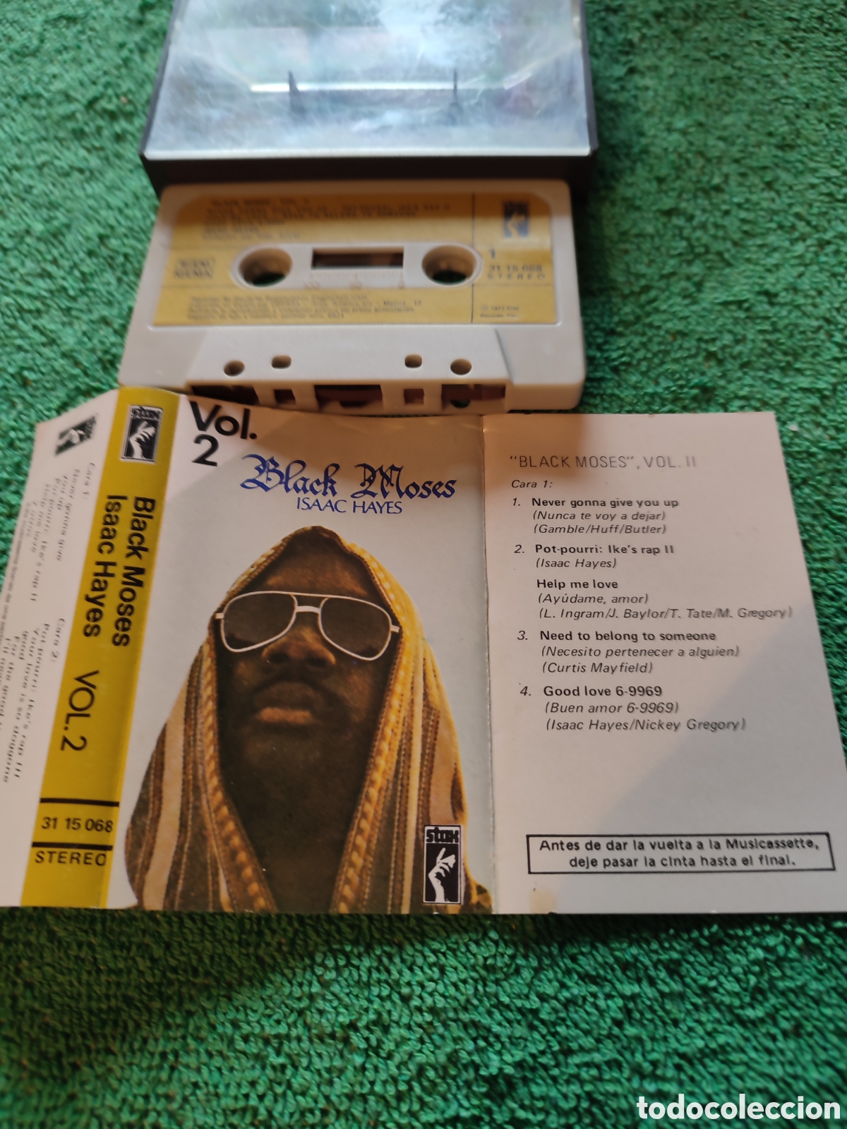 Casetes antiguos: Isaac Hayes - Black Moses Vol 2 - Foto 3