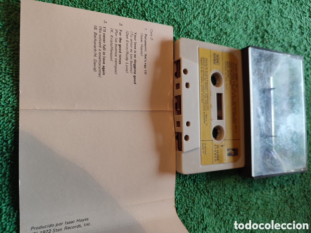 Casetes antiguos: Isaac Hayes - Black Moses Vol 2 - Foto 4