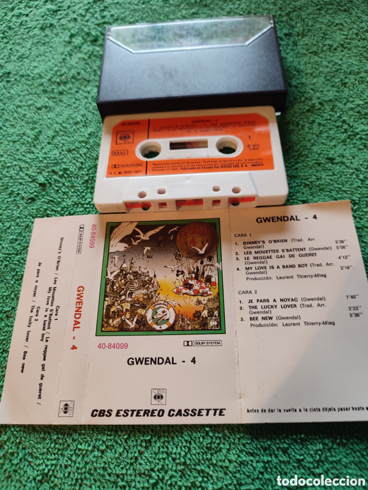 Casetes antiguos: Gwendal - 4 Casettes - Foto 3