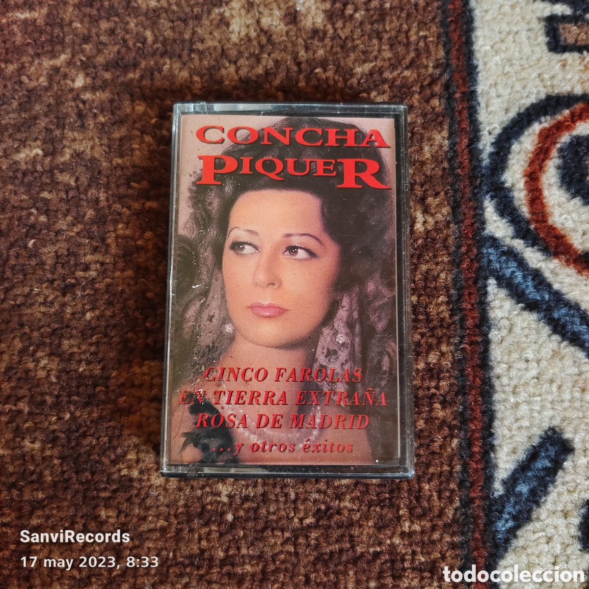 Casetes antiguos: CASETE: CONCHA PIQUER, CINCO FAROLAS - Foto 1