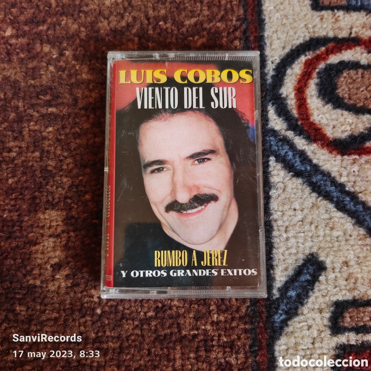 Casetes antiguos: CASETE: LUIS COBOS, VIENTO DEL SUR - Foto 1