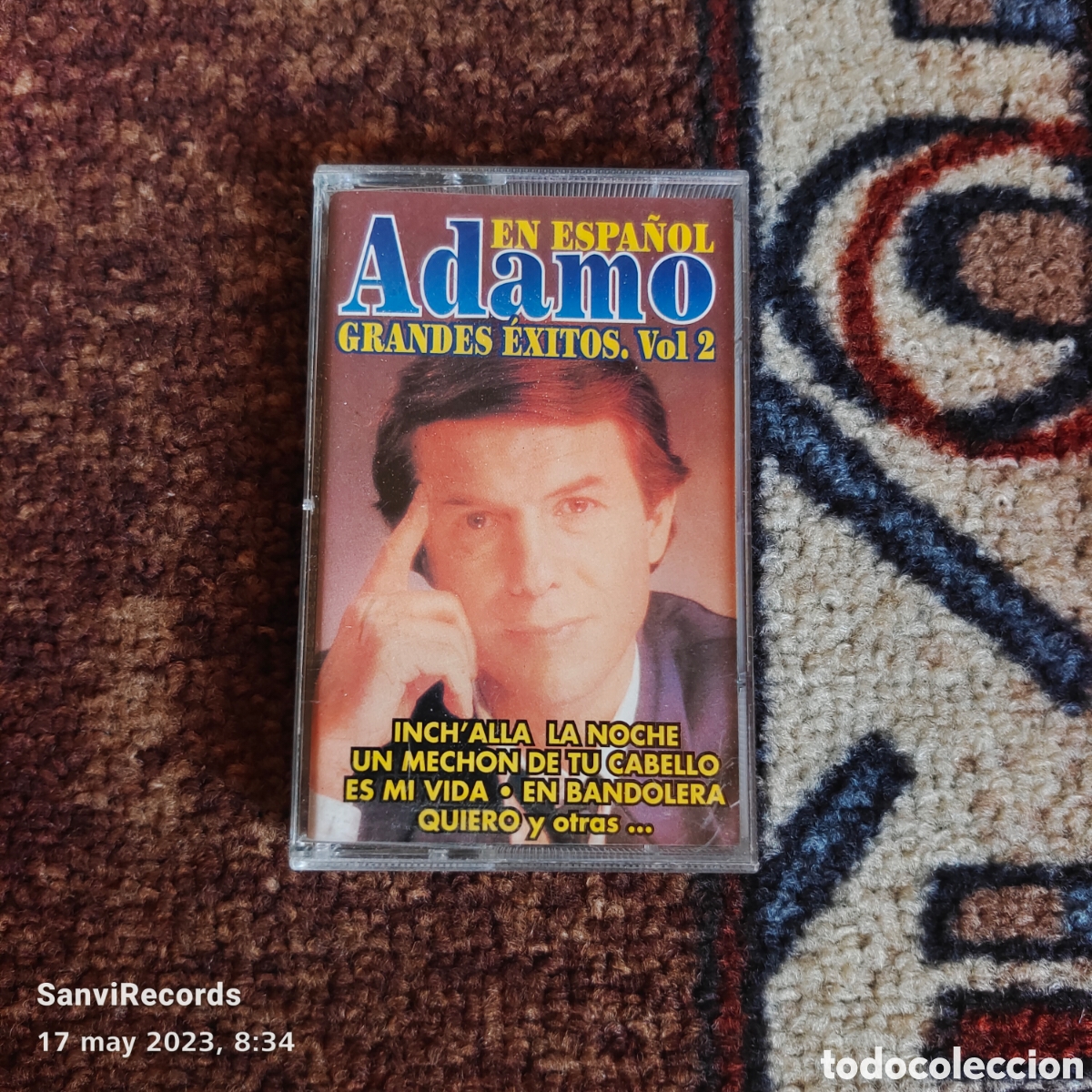 Casetes antiguos: CASETE: ADANO, EN ESPA&Ntilde;OL, GRANDES &Eacute;XITOS VOL. 2 - Foto 1