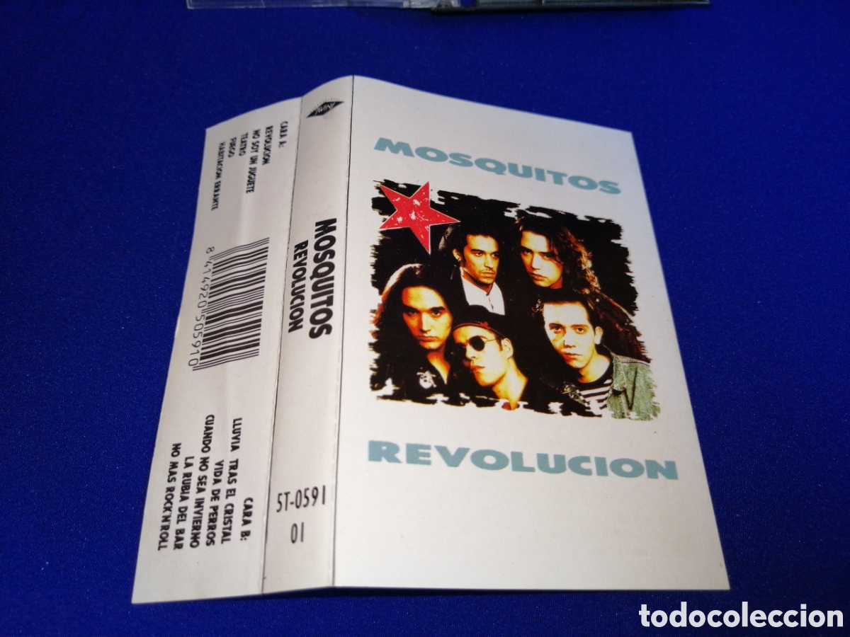 Casetes antiguos: MOSQUITOS - REVOLUCI&Oacute;N - Foto 2