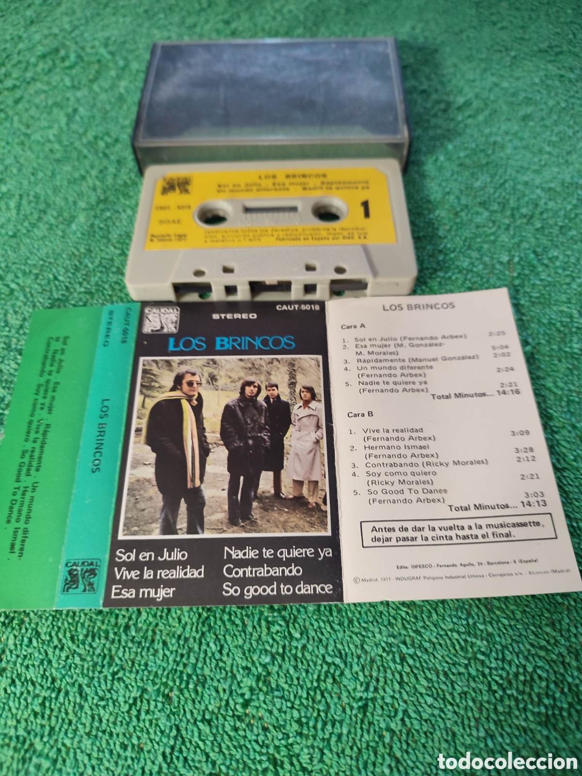 Casetes antiguos: Los Brincos - Same Casettes - Foto 3