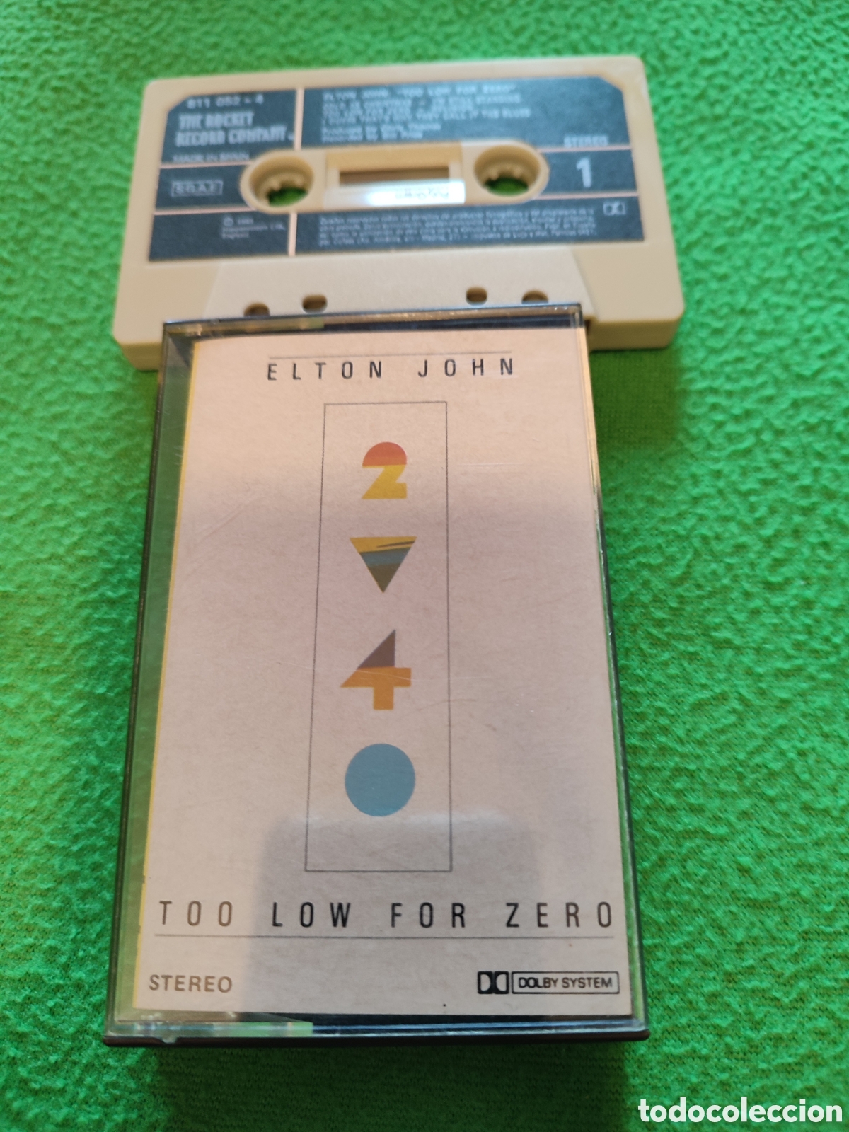 Casetes antiguos: Elton John - Too low for zero - Foto 1