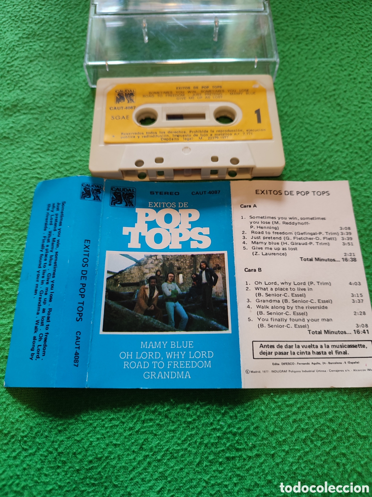Casetes antiguos: Pop Tops - &Eacute;xitos de Pop Tops - Foto 3