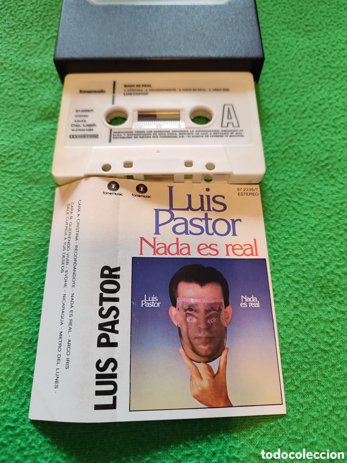 Casetes antiguos: Luis Pastor - Nada es real - Foto 3
