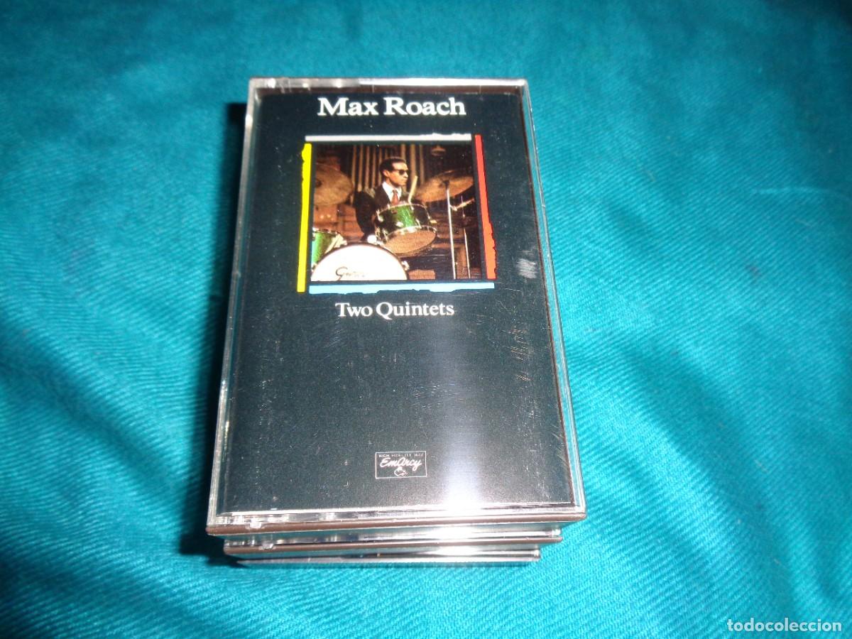 Casetes antiguos: MAX ROACH. TWO QUINTETS. MAESTROS DEL JAZZ. CASETE (#) - Foto 1