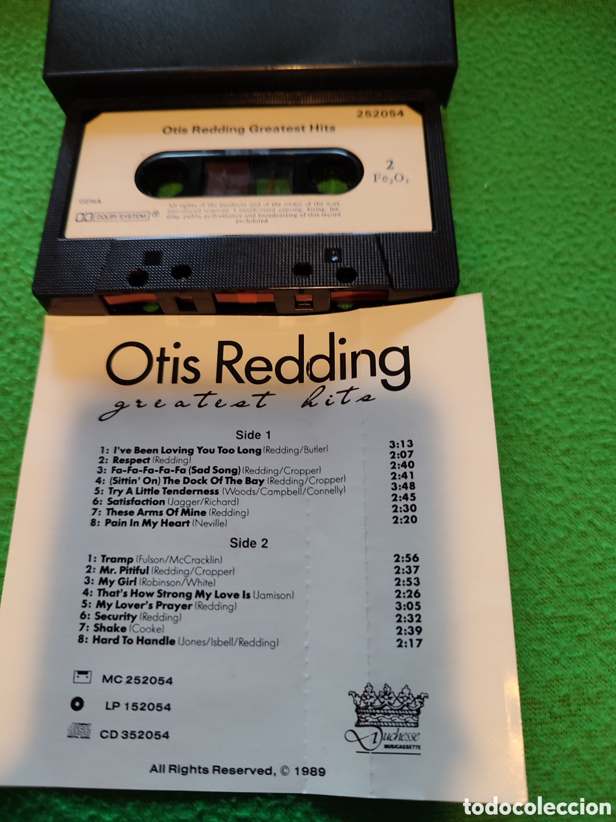 Casetes antiguos: Otis Redding - Greatest hits - Foto 4
