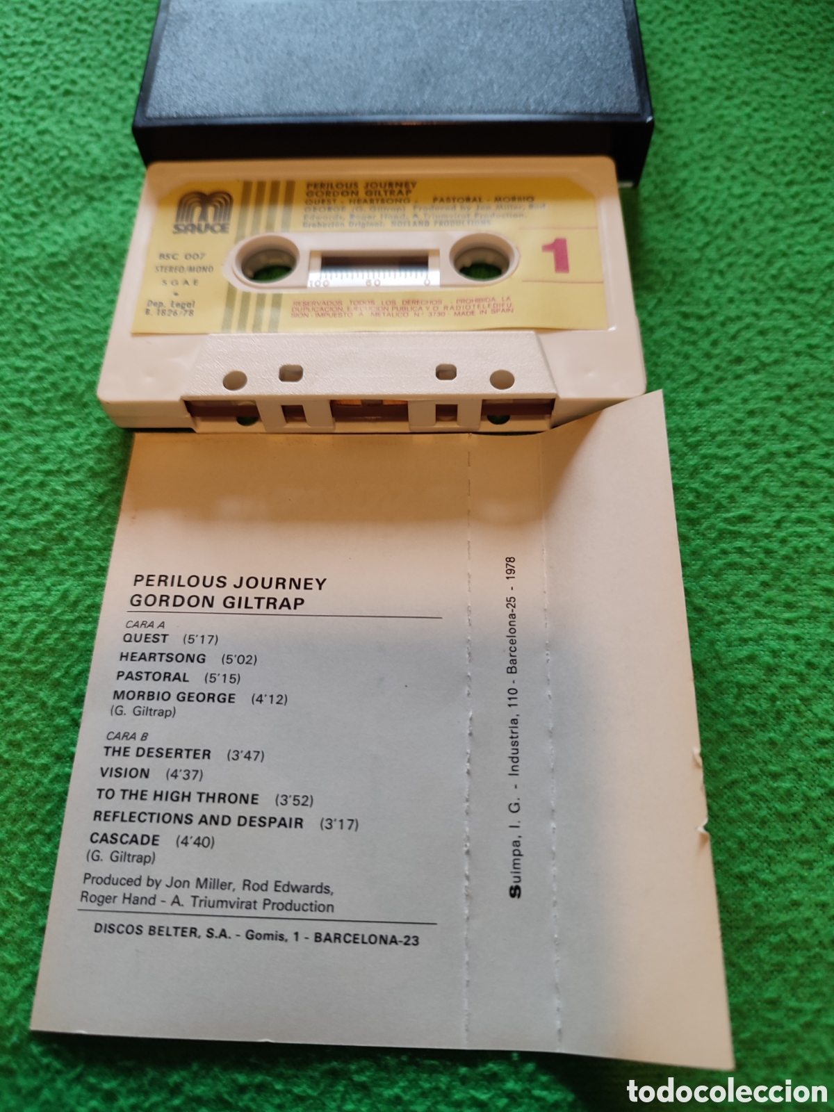 Casetes antiguos: Gordon Giltrap - Perilous journey - Foto 4