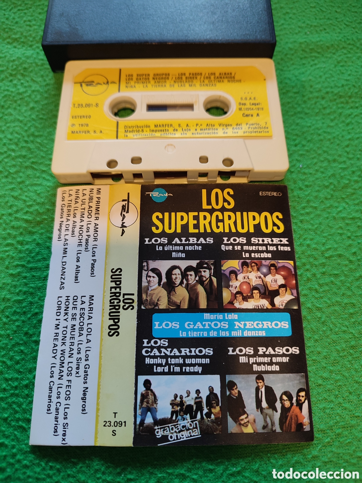 Casetes antiguos: Los Supergrupos - Varios - Foto 3