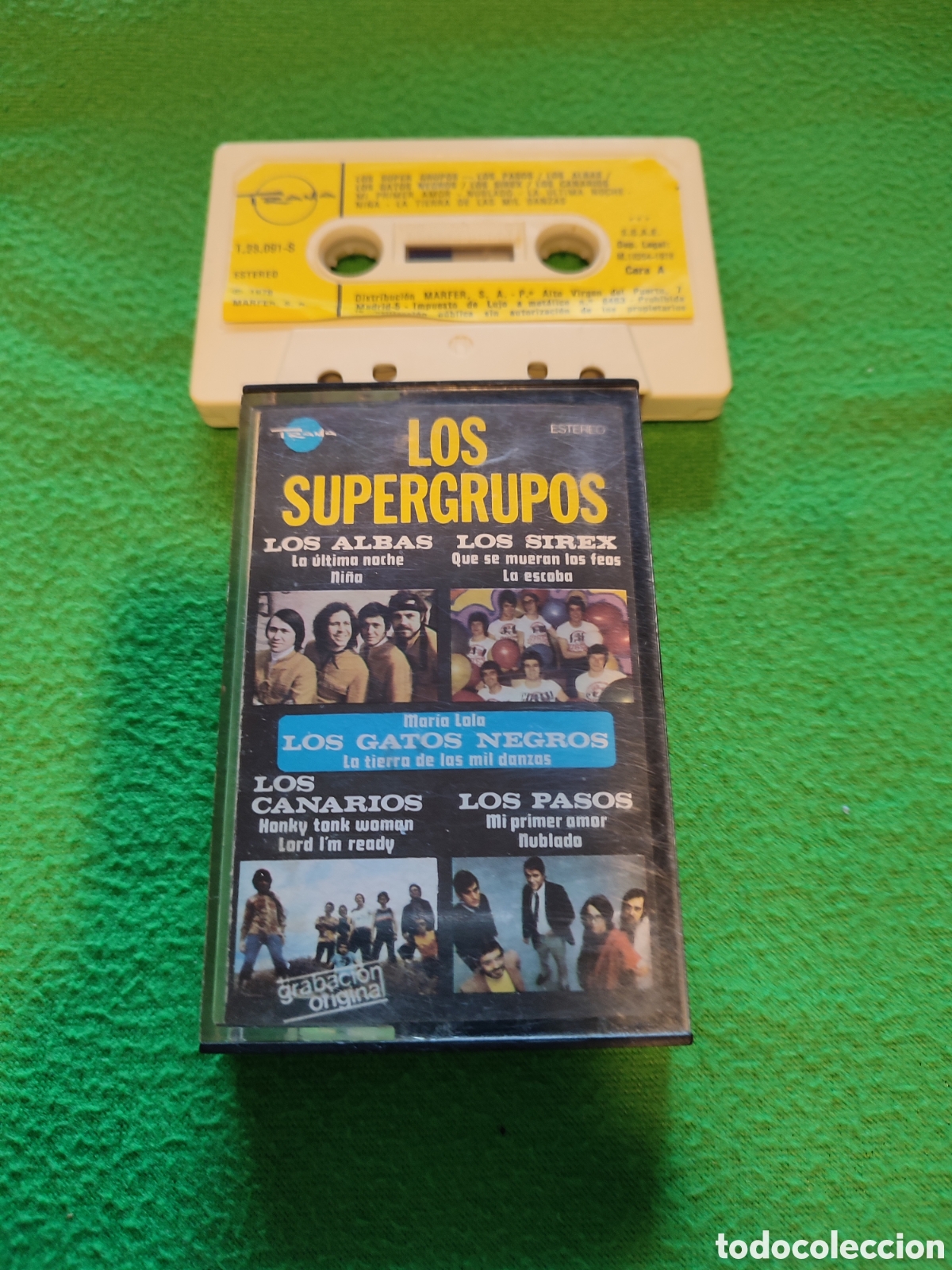 Casetes antiguos: Los Supergrupos - Varios - Foto 1