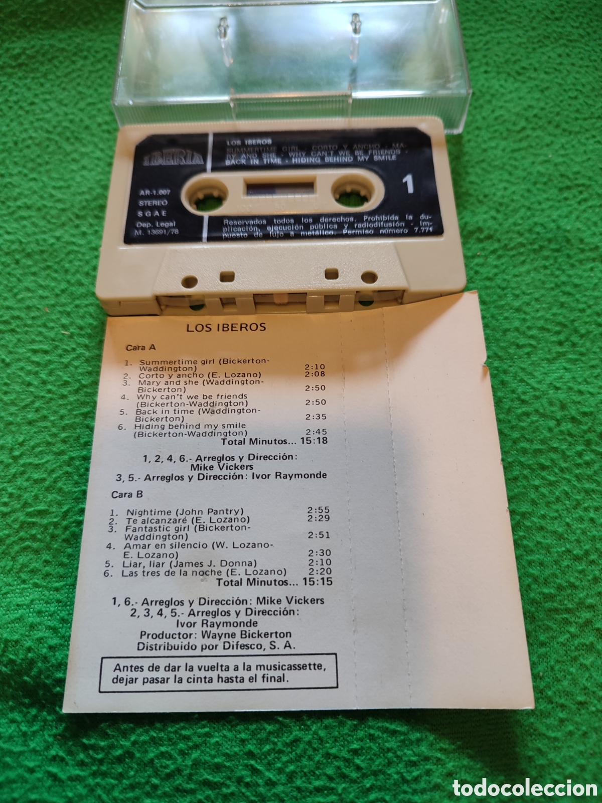 Casetes antiguos: Los Iberos - Same Casettes - Foto 4