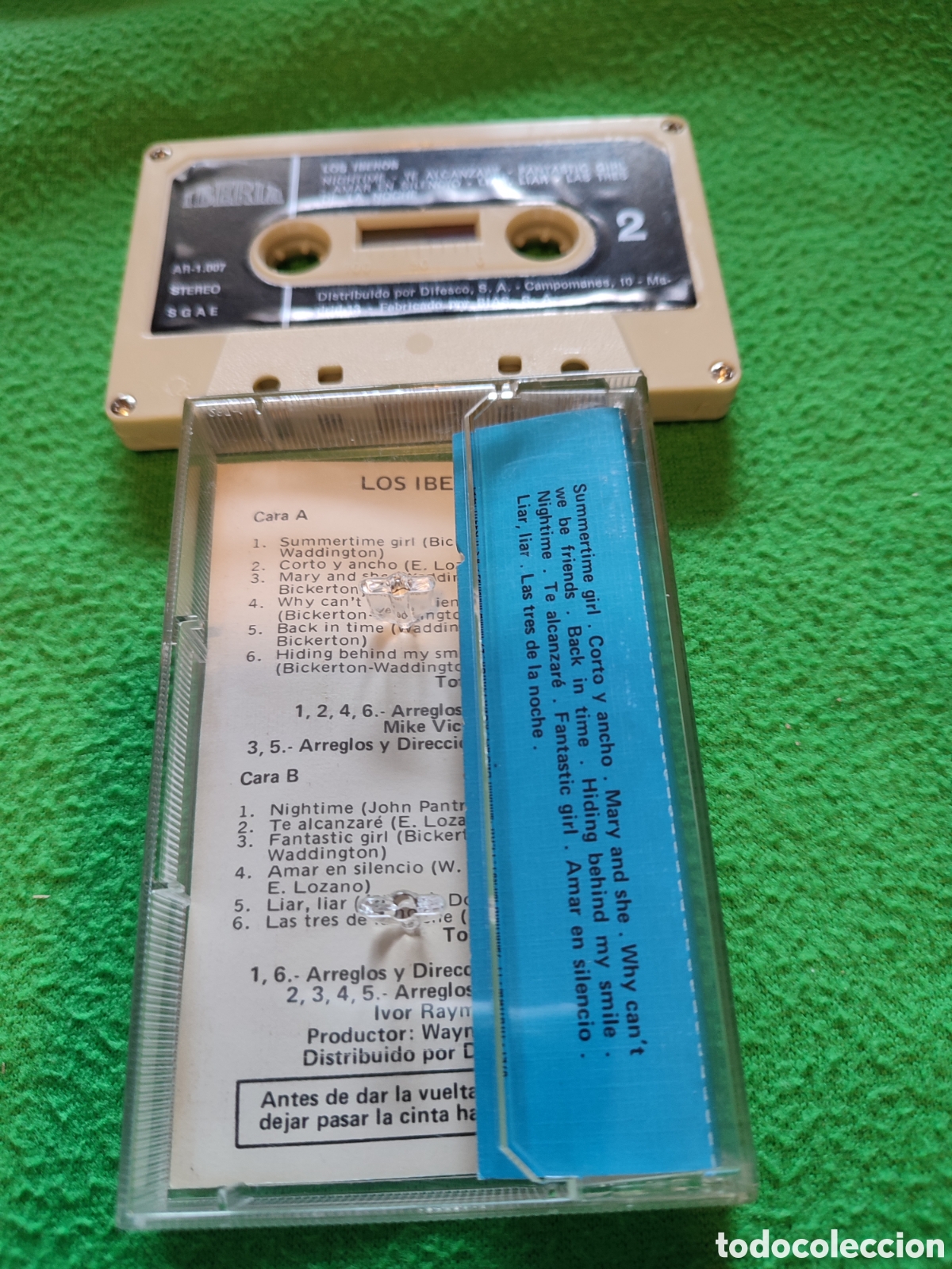 Casetes antiguos: Los Iberos - Same Casettes - Foto 2