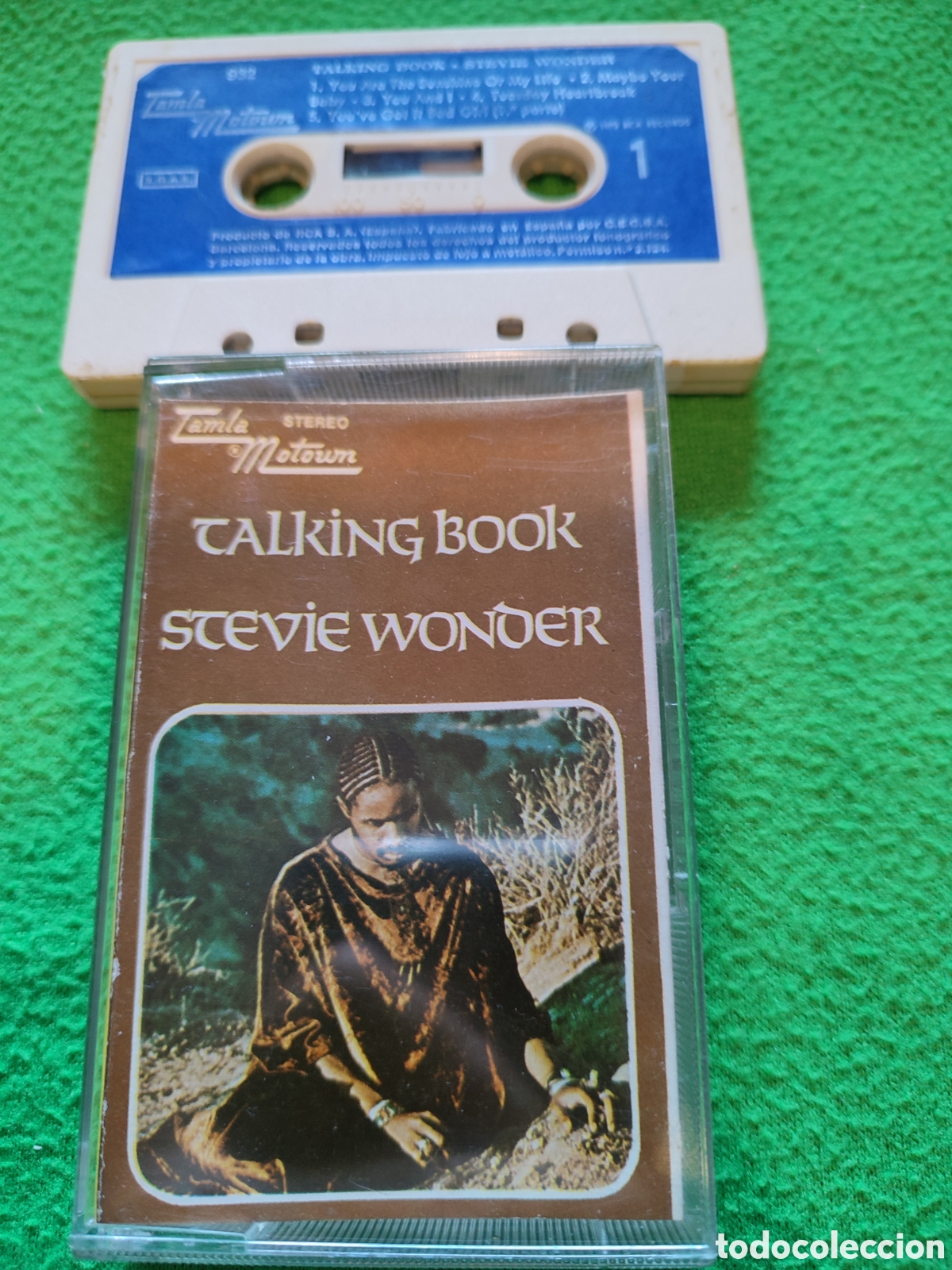 Casetes antiguos: Stevie Wonder - Talking book - Foto 1