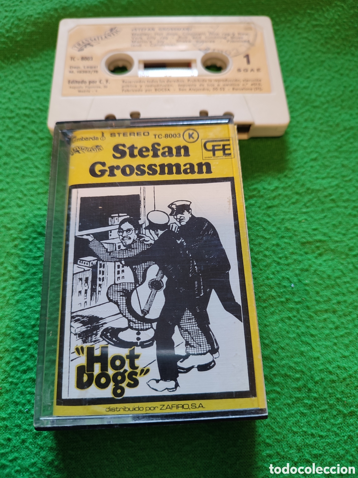 Casetes antiguos: Stefan Grossman - Hot dog - Foto 1