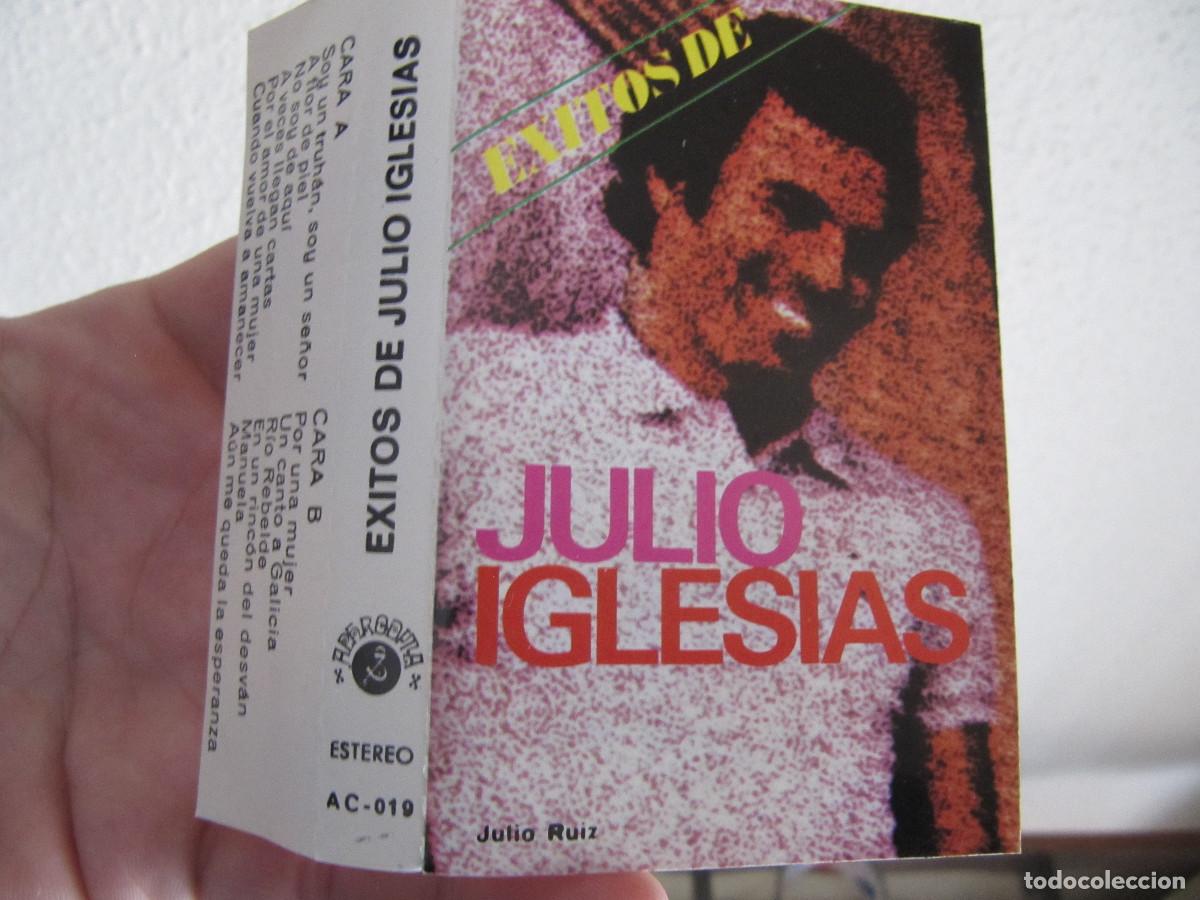 Casetes antiguos: EXITOS DE JULIO IGLESIAS CASETTE MUY RARO - Foto 4
