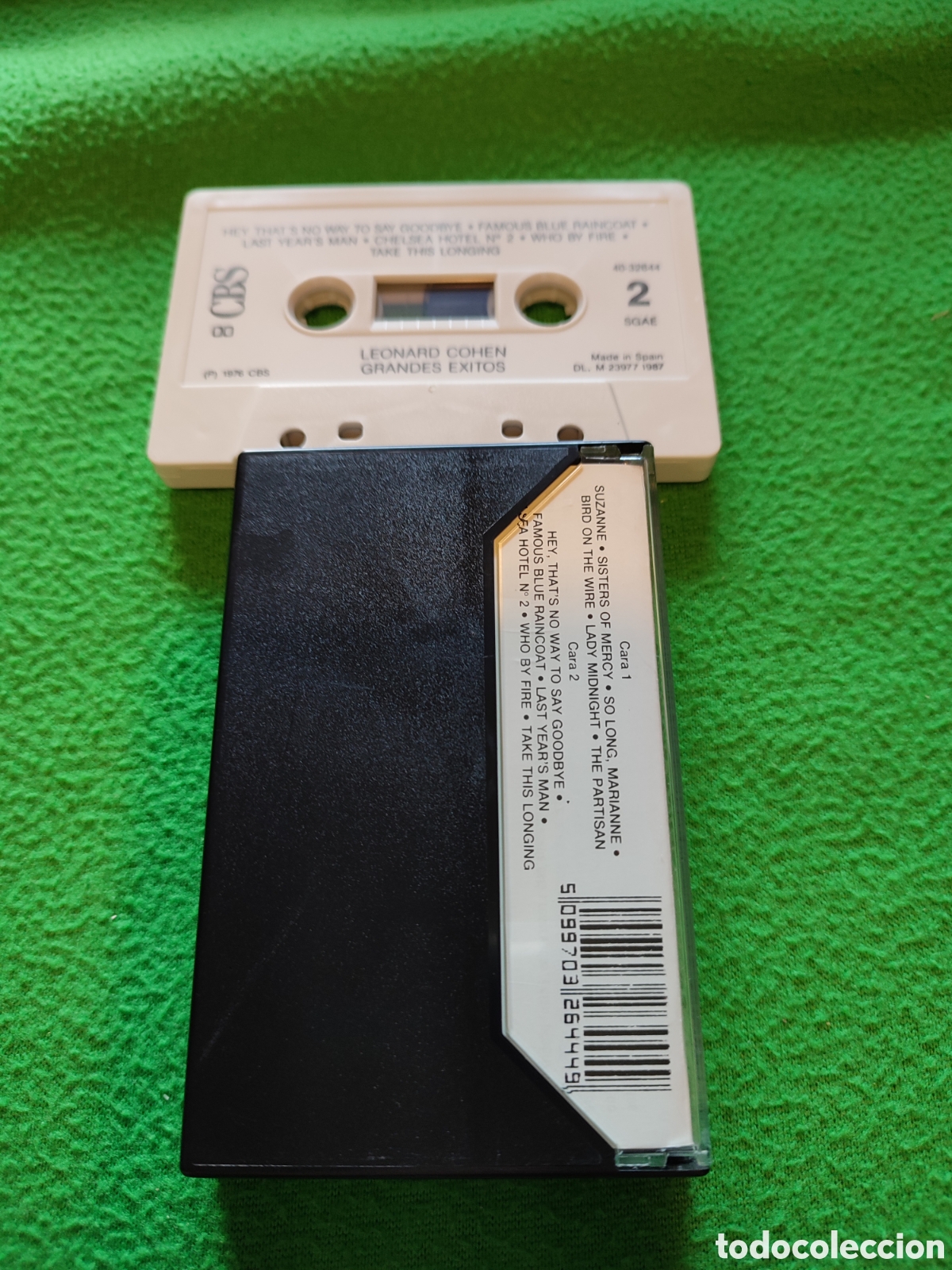 Casetes antiguos: Leonard Cohen - Grandes &eacute;xitos - Foto 2