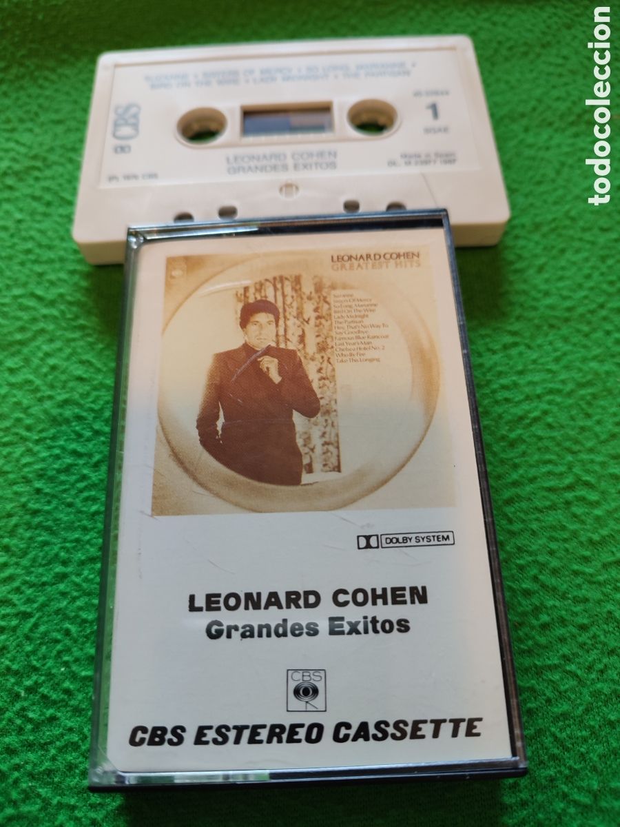 Casetes antiguos: Leonard Cohen - Grandes &eacute;xitos - Foto 1