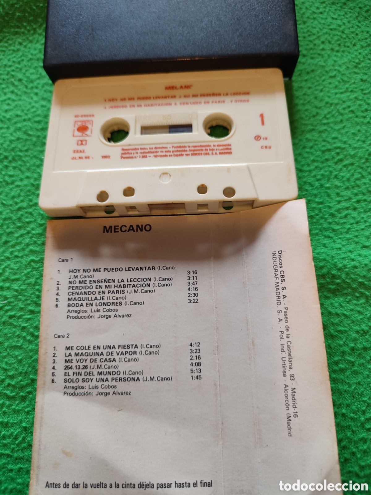 Casetes antiguos: Mecano - Same Casettes - Foto 4
