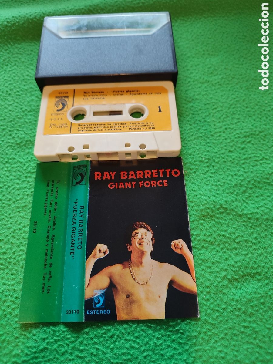 Casetes antiguos: Ray Barretto - Giant force - Foto 3