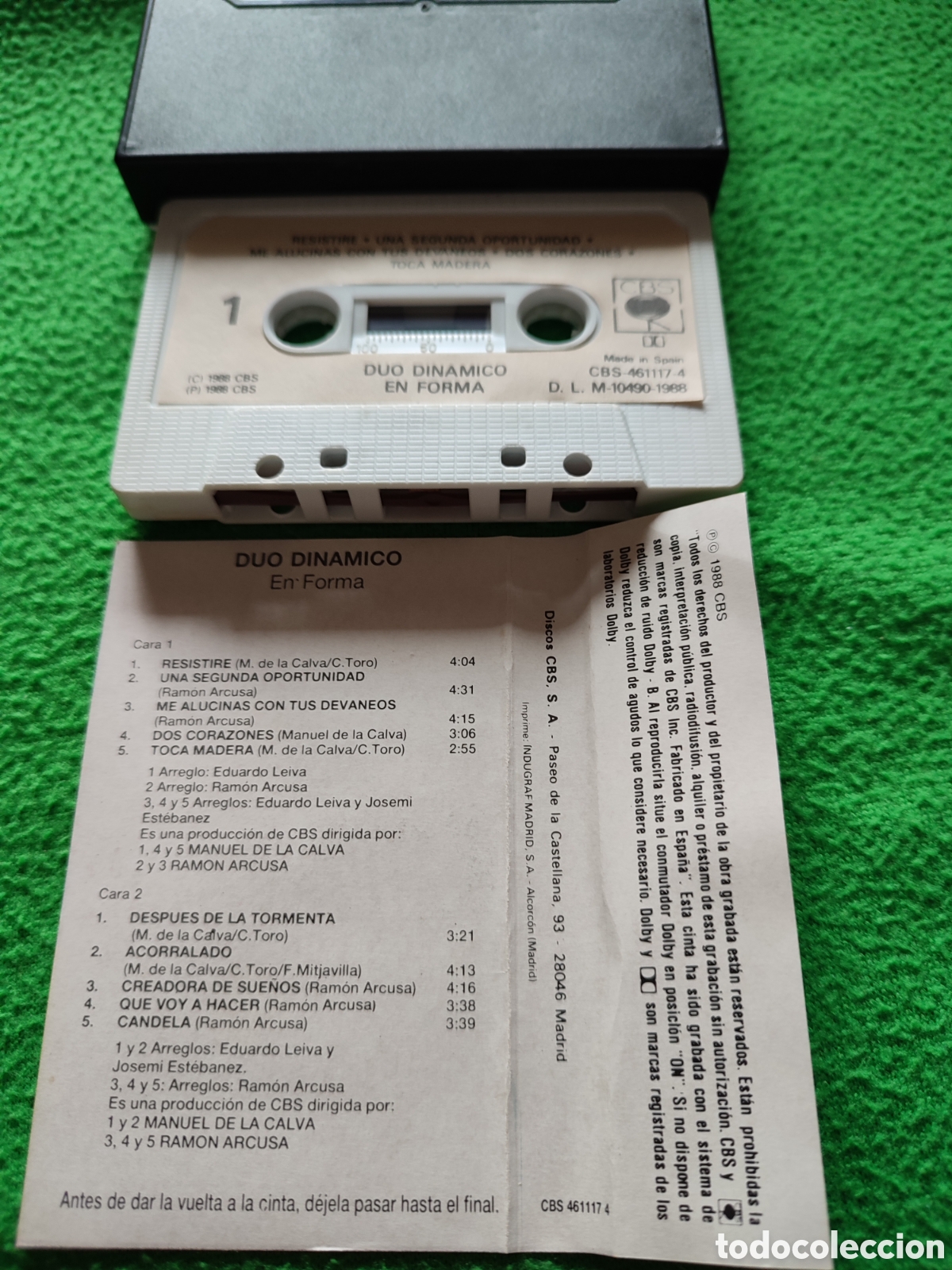 Casetes antiguos: D&uacute;o Din&aacute;mico - En forma - Foto 4