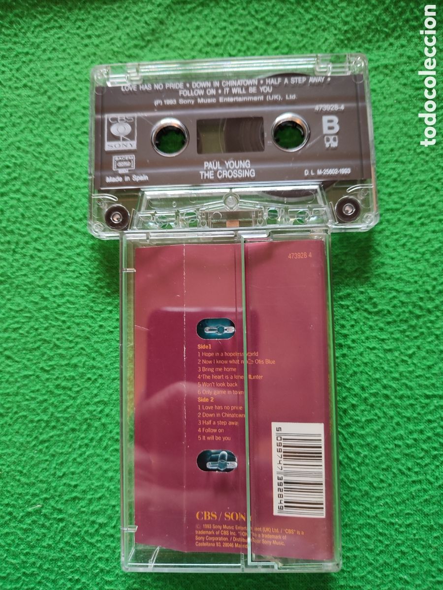 Casetes antiguos: Paul Young - The Crossing - Foto 2