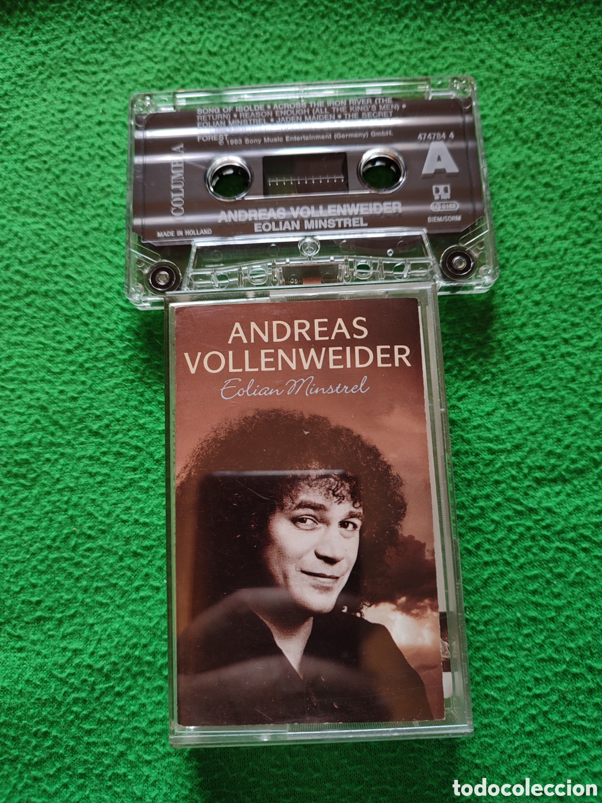 Casetes antiguos: Andreas Vollenweider - Eolian minstrel - Foto 1