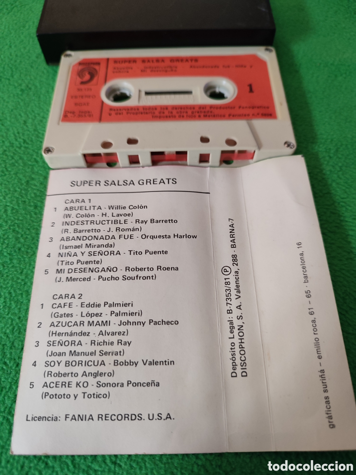 Casetes antiguos: Super Salsa Greats - Varios - Foto 4