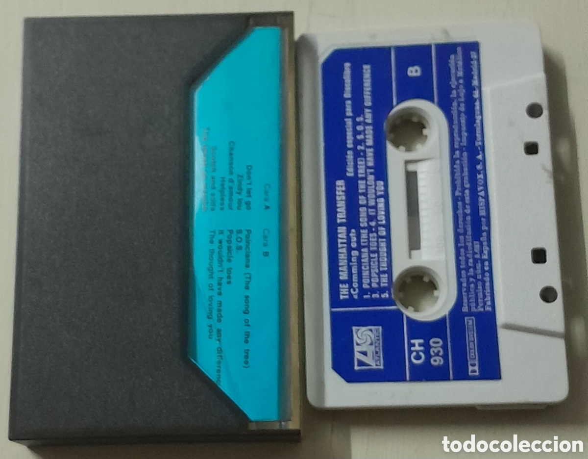 Casetes antiguos: THE MANHATTAN TRANSFER - COMING OUT - Foto 2