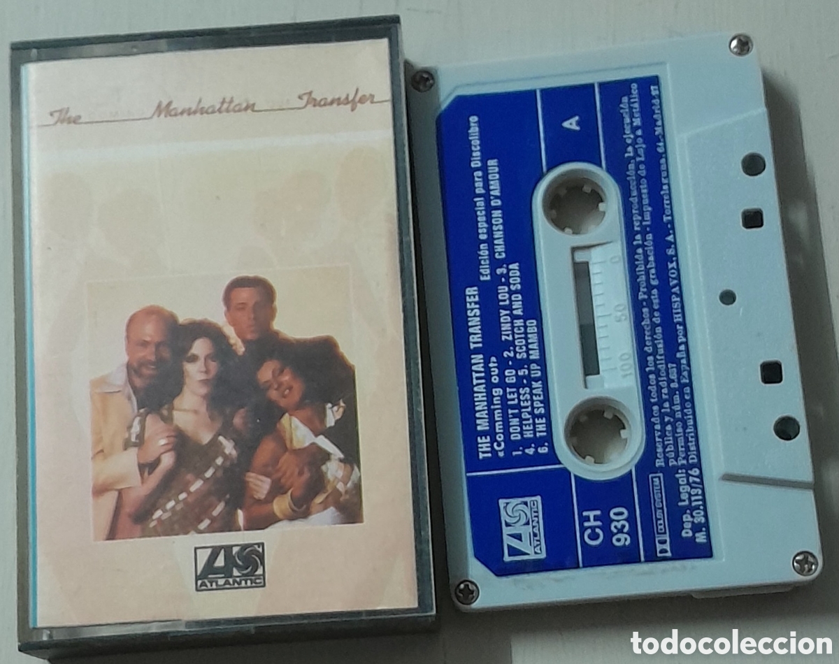 Casetes antiguos: THE MANHATTAN TRANSFER - COMING OUT - Foto 1
