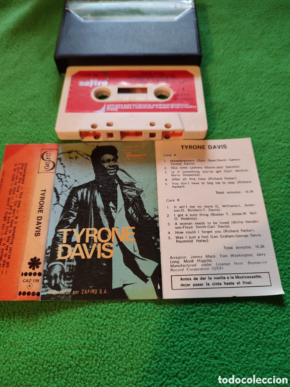 Casetes antiguos: Tyrone Davis - Same Casettes - Foto 3